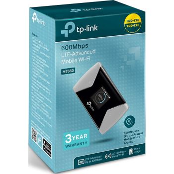 TP-Link M7650 4G+ MiFi, Portable Travel Wi-Fi, SD Card Slot, Unlocked LTE-Advanced Cat11 Mobile Wi-Fi Hotspot, Caravan Wi-Fi Price in Qatar - Image 3