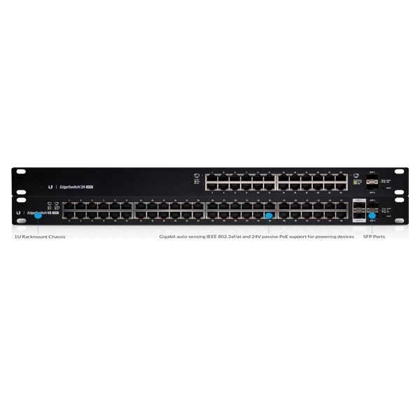 Ubiquiti ES‑24 250W EdgeSwitch, PoE+ Gigabit Switch Price in Qatar - Image 3