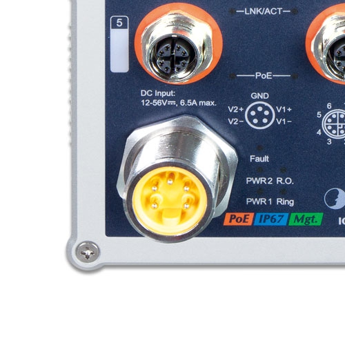 Planet IGS-5227X-4P2T DIN-rail L2+ Ring Managed Gigabit PoE Switch - Price in Qatar - Image 3